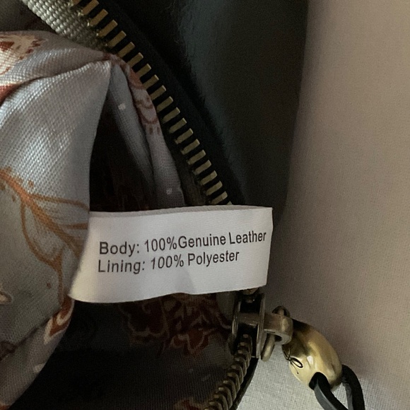 HOBO Foster Black Leather Convertible Crossbody Bag NWOT - Picture 6 of 14